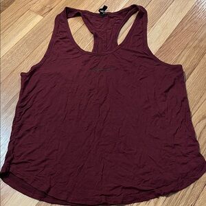 Alphalete Burgundy Tank Top